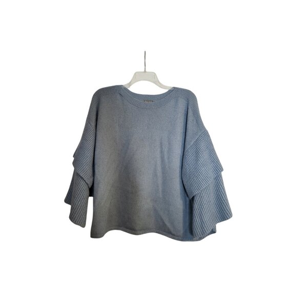 Falls Creek Blue Sweater with Layered Sleeves - B4 - Picture 1 of 4